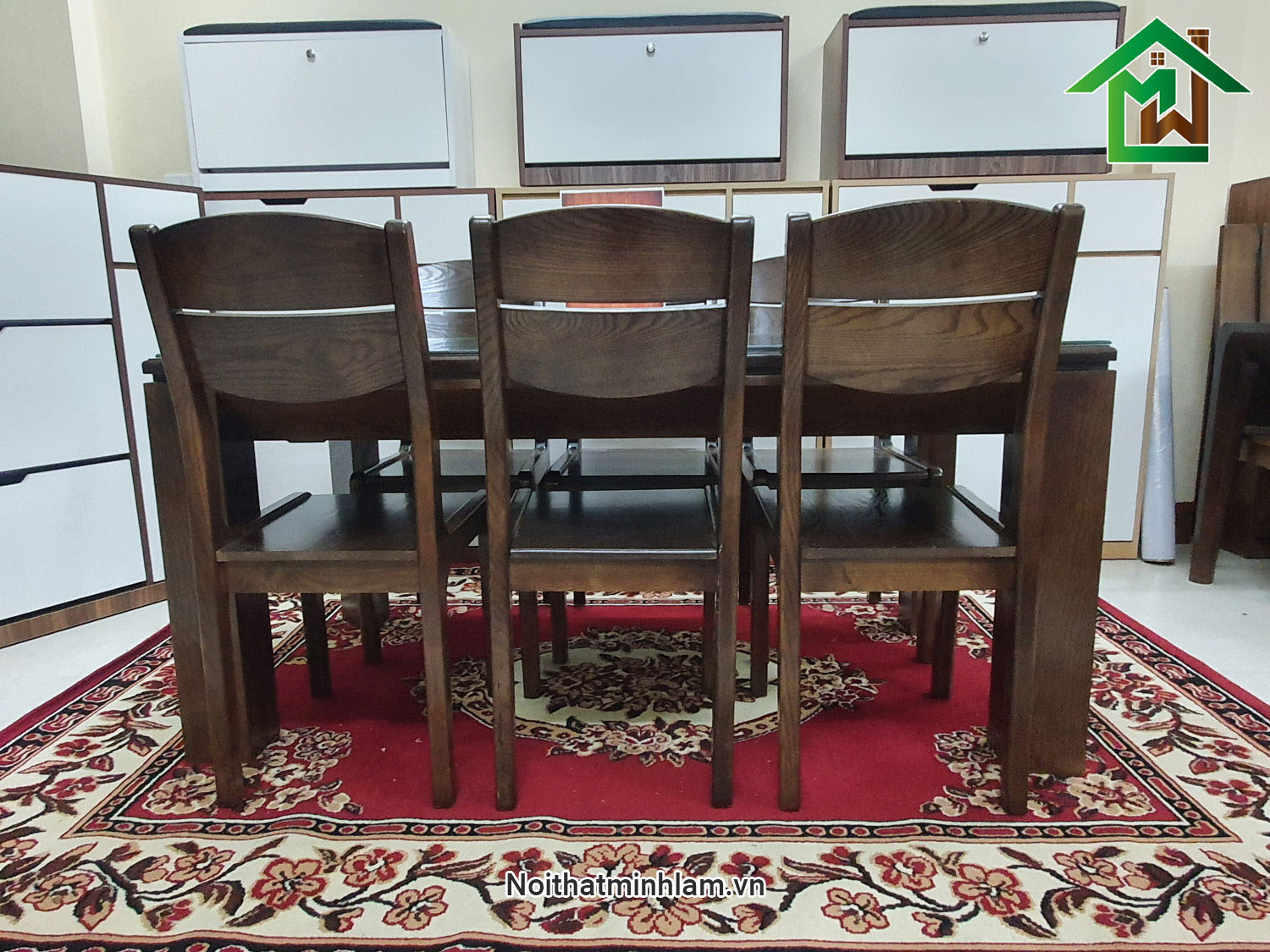 Bo ban an go soi 6 ghe BG160A - Noithatminhlam (4)