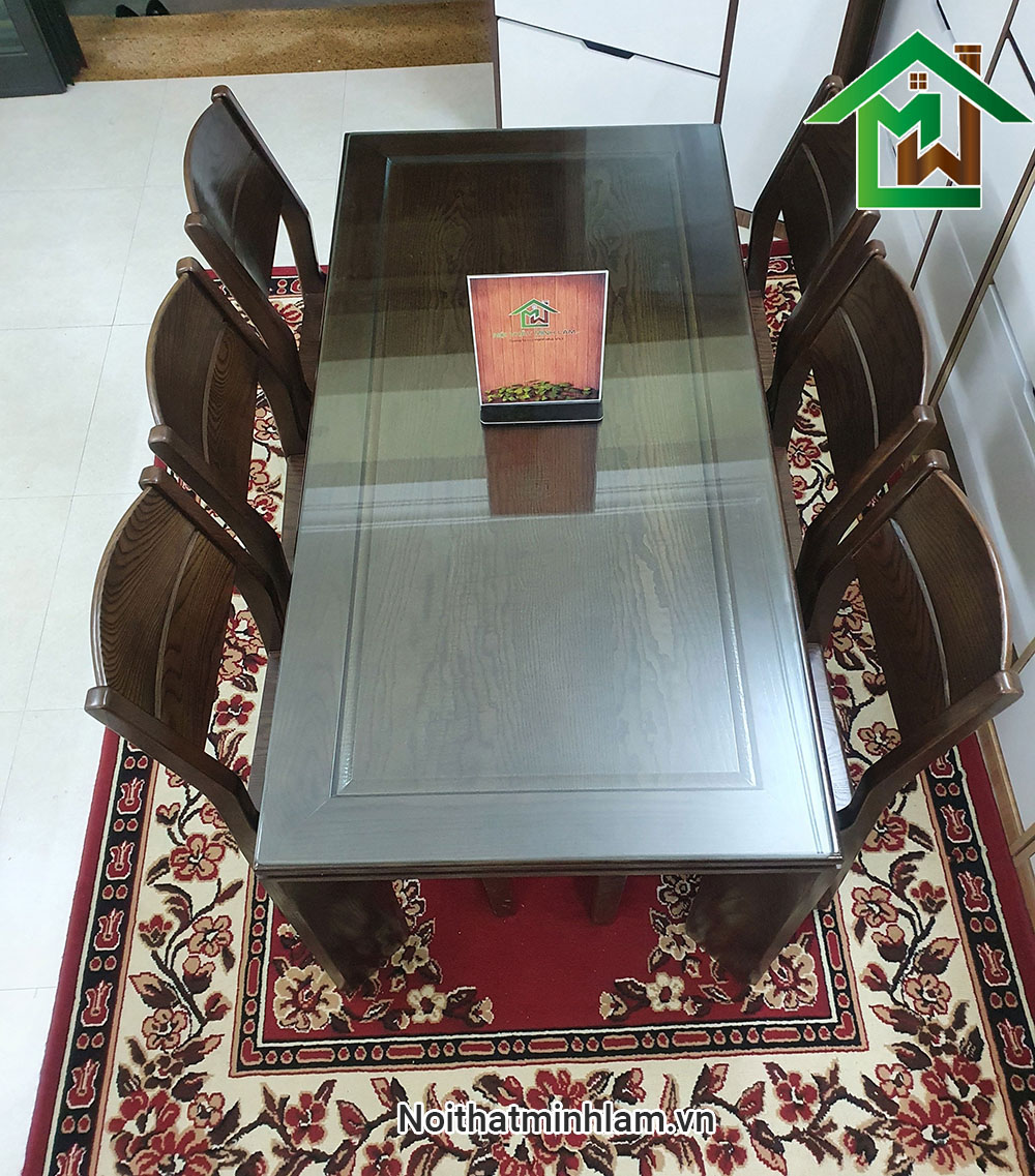 Bo ban an go soi 6 ghe BG160A - Noithatminhlam (5)