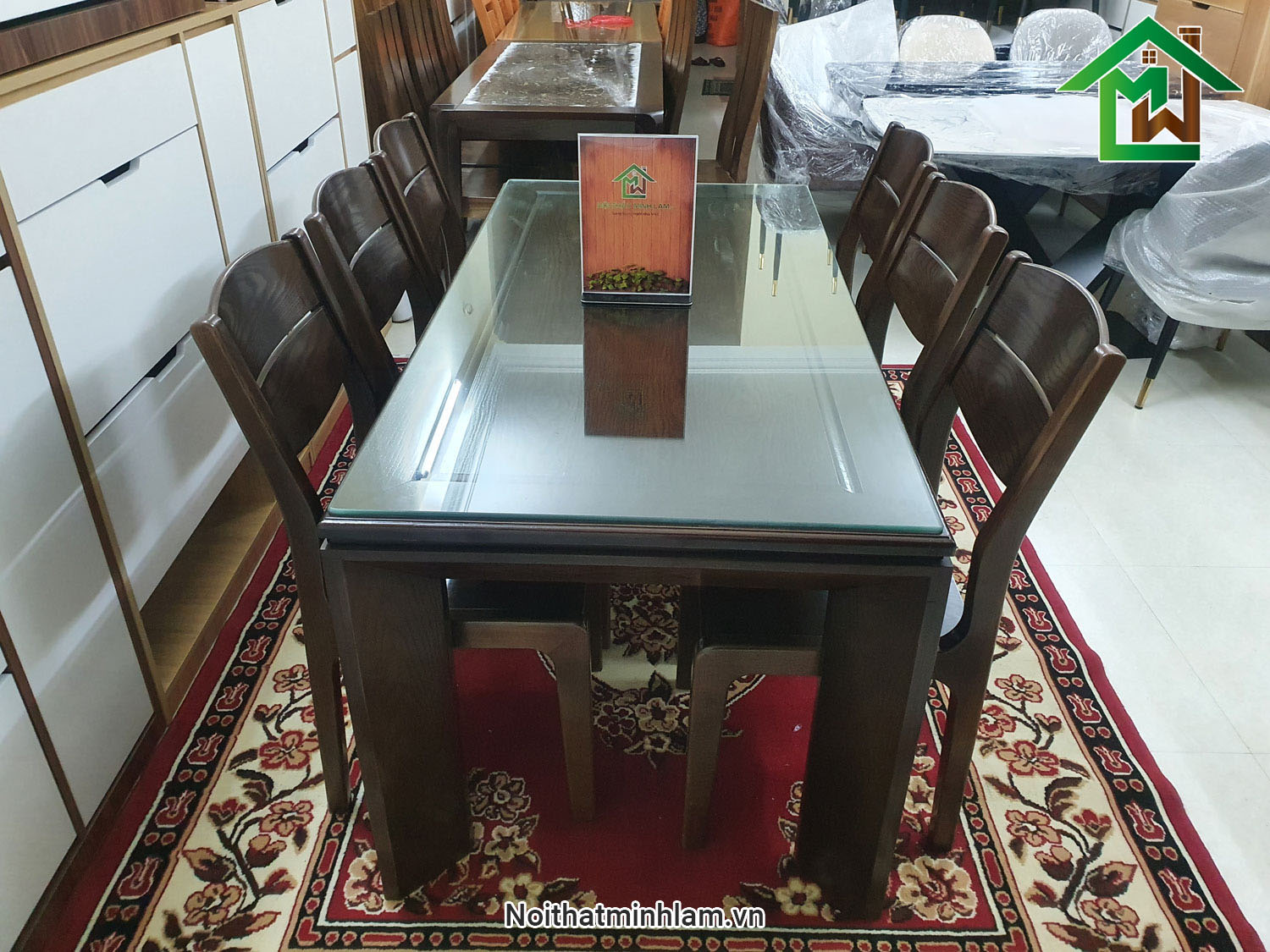 Bo ban an go soi 6 ghe BG160A - Noithatminhlam (6)