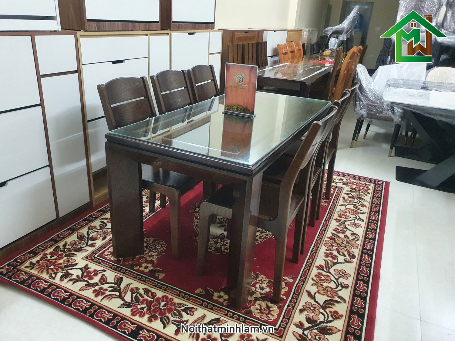 Bo ban an go soi 6 ghe BG160A - Noithatminhlam (8)