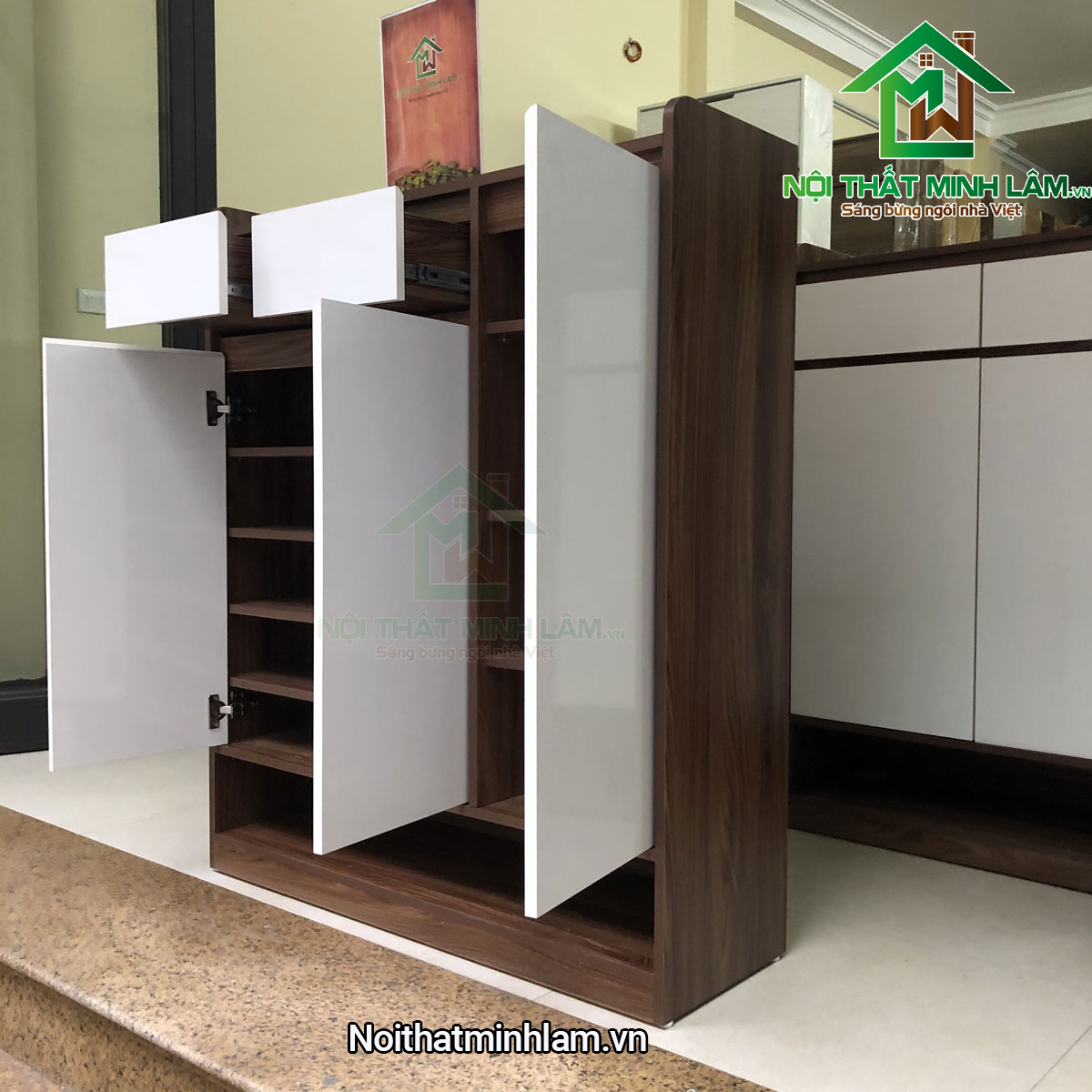 Tu giay go TT100A Noithatminhlam.vn 1 (12)