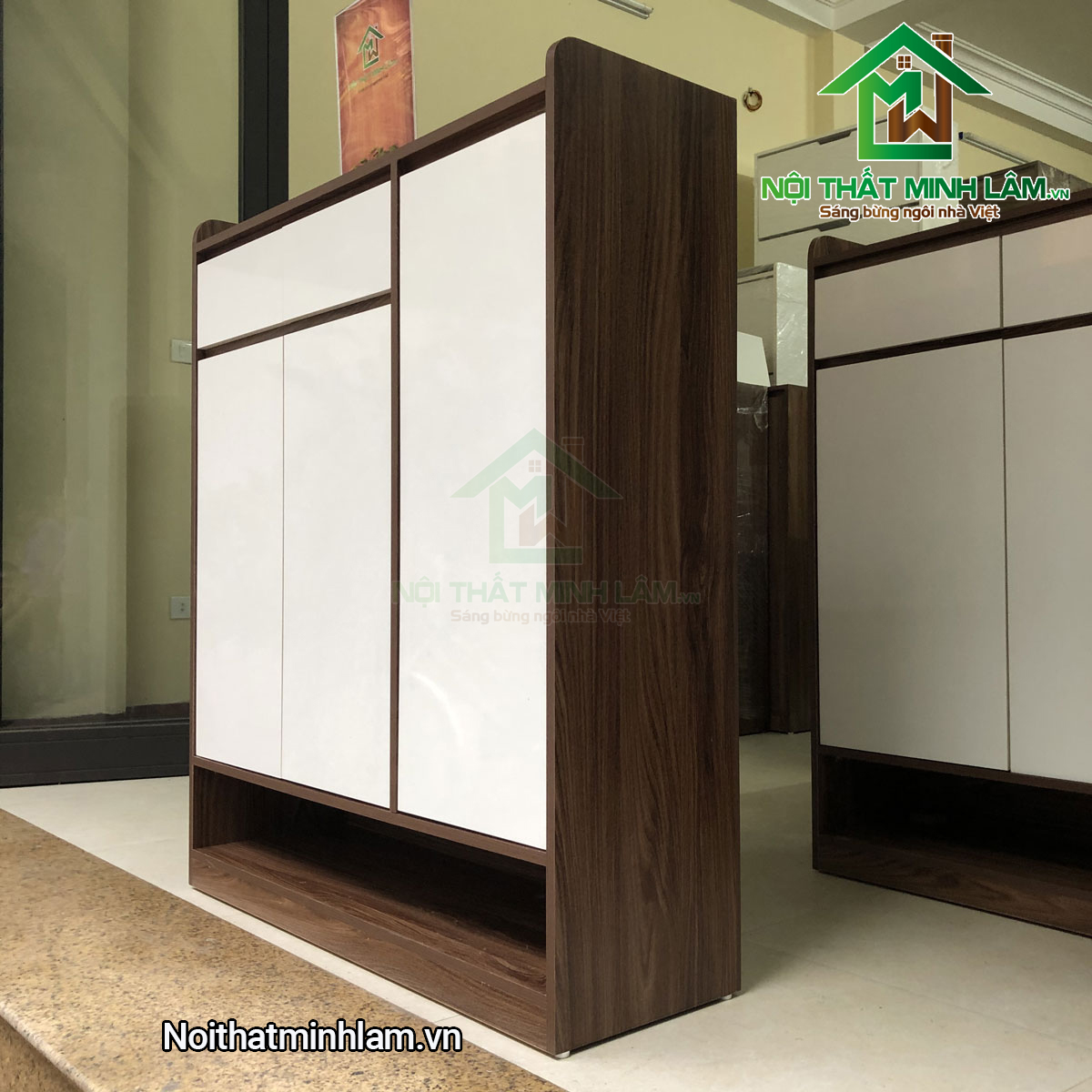 Tu giay go TT100A Noithatminhlam.vn 1 (3)