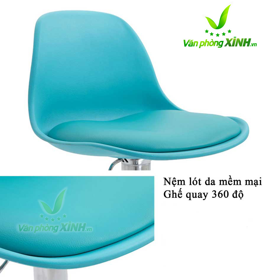 Ghe Bar Xoay Mat dem chan Ma Crom GBX05 (10)